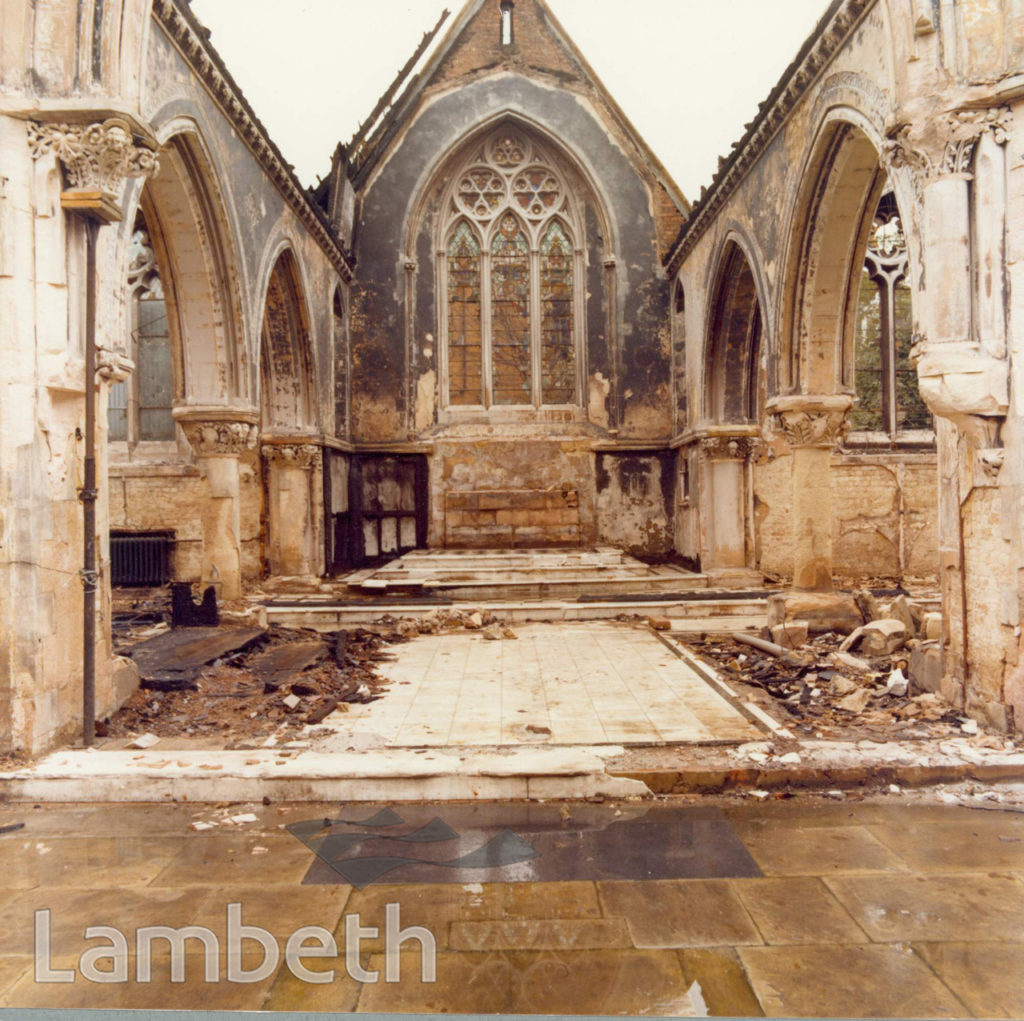 ST LEONARD’S CHURCH, STREATHAM CENTRAL: FIRE OF 1975
