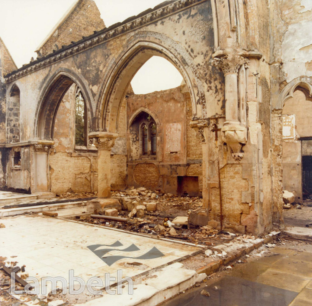 ST LEONARD’S CHURCH, STREATHAM CENTRAL: FIRE OF 1975
