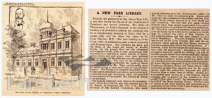 TATE LIBRARY, STREATHAM HIGH ROAD, STREATHAM CENTRAL