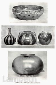 DOULTON POTTERY, LAMBETH