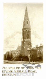 ST JOHN THE DIVINE, VASSALL ROAD,  BRIXTON NORTH