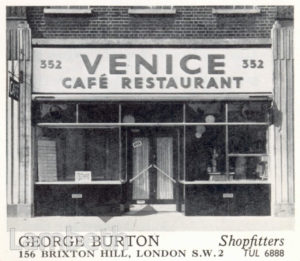 GEORGE BURTON, BRIXTON HILL: ADVERTISEMENT
