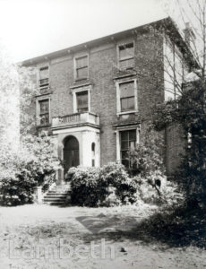 KING'S AVENUE, CLAPHAM PARK