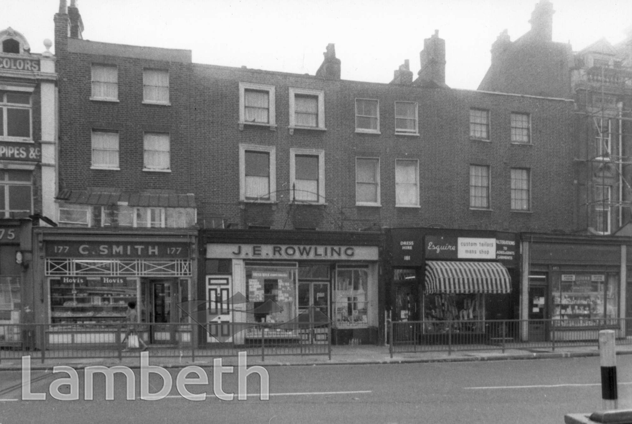 more shops at Kennington Cross, 1972