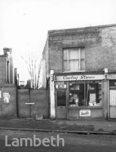 COWLEY STORES, COWLEY ROAD, BRIXTON NORTH