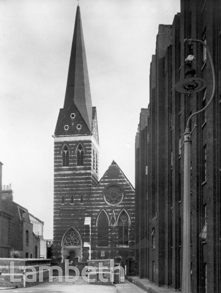 ST ANDREW’S CHURCH, COIN STREET, WATERLOO