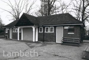 PUBLIC TOILETS, WINDMILL DRIVE, CLAPHAM COMMON