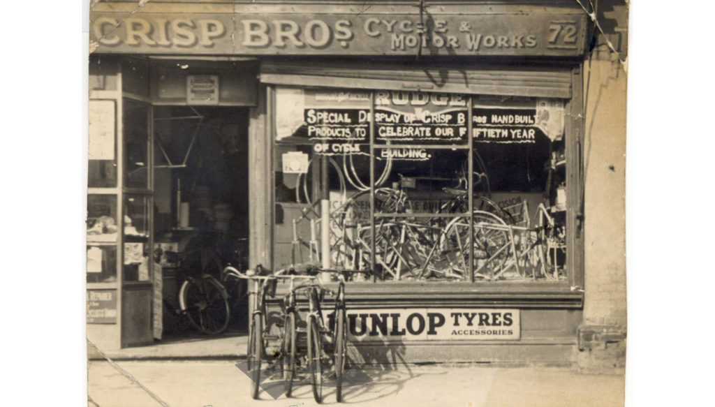 CRISP BROTHERS CYCLE & MOTOR WORKS, NORWOOD HIGH STREET