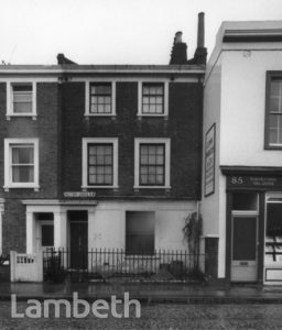 RECTORY GROVE, CLAPHAM