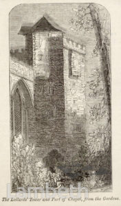 LAMBETH PALACE, LOLLARDS' TOWER, LAMBETH