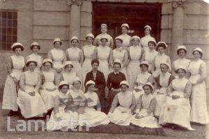 CLAPHAM MATERNITY HOSPITAL, JEFFREYS ROAD, STOCKWELL