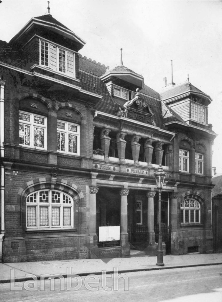 WEST NORWOOD LIBRARY, KNIGHT’S HILL, WEST NORWOOD