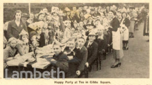 CORONATION CELEBRATIONS, GIBBS SQUARE, UPPER NORWOOD