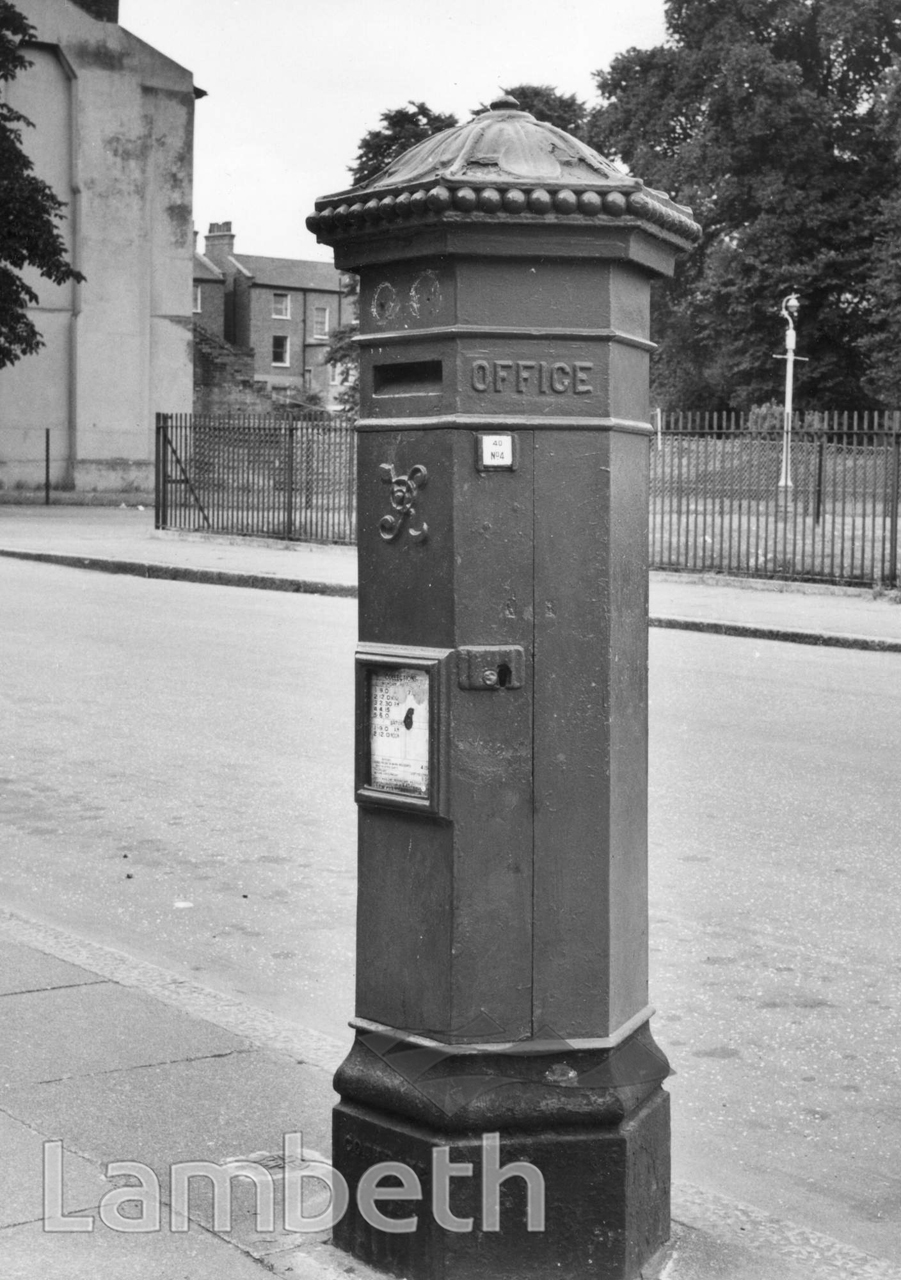 POST BOX, STOCKWELL PARK ROAD, STOCKWELL