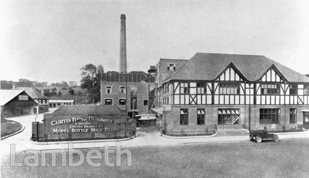 CURTIS AND DUMBRILL DAIRY, VALLEY ROAD, STREATHAM CENTRAL