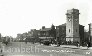 STOCKWELL MEMORIAL, CLAPHAM ROAD, STOCKWELL