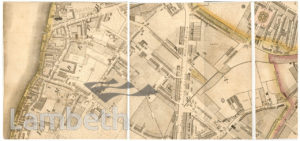 MAP OF LAMBETH NORTH AND KENNINGTON