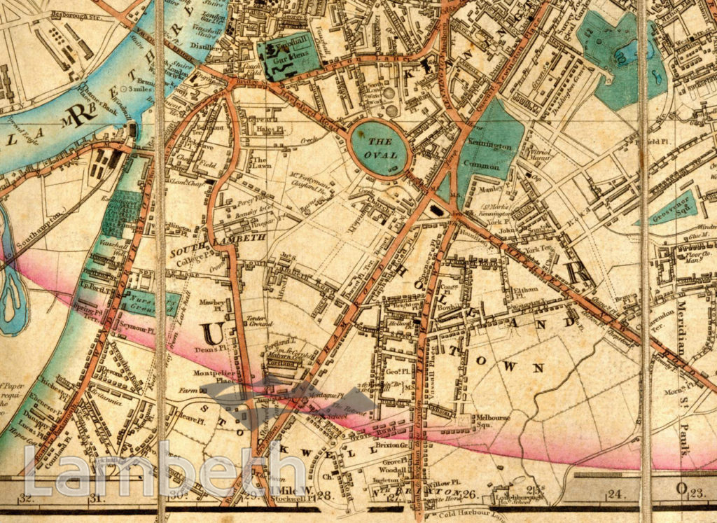 LAURIE’S PLAN OF LONDON: VAUXHALL AND KENNINGTON