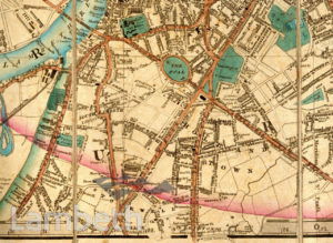 LAURIE'S PLAN OF LONDON: VAUXHALL AND KENNINGTON