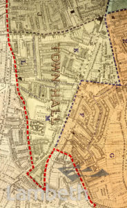 TOWN HALL WARD, PARISH MAP, BRIXTON CENTRAL AND BRIXTON HILL