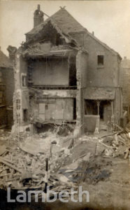 BOMBED HOUSE, KNATCHBULL ROAD, BRIXTON NORTH