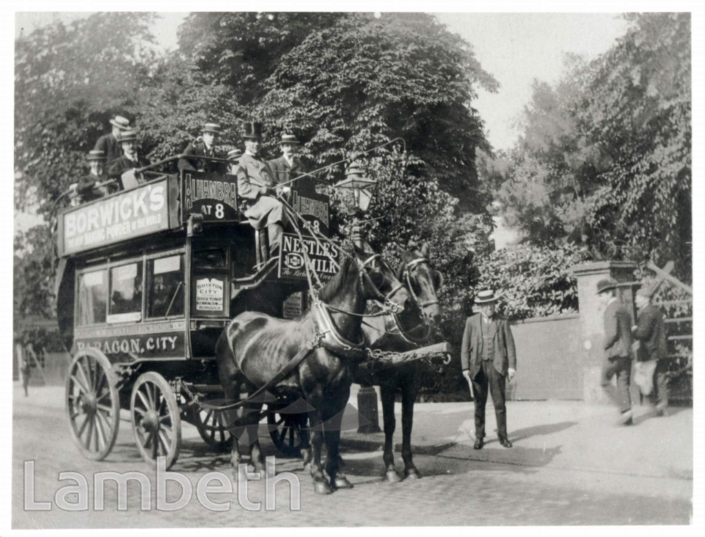 HORSE BUS, BRIXTON TO THE CITY