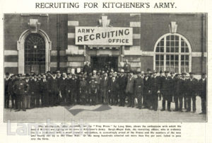 'RECRUITING FOR KITCHENER'S ARMY'