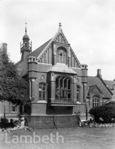 STOCKWELL ORPHANAGE: MEMORIAL HALL