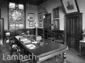 STOCKWELL ORPHANAGE: BOARD ROOM
