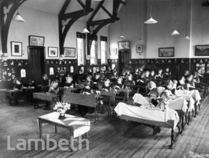 STOCKWELL ORPHANAGE: JUNIOR GIRLS' CLASSROOM