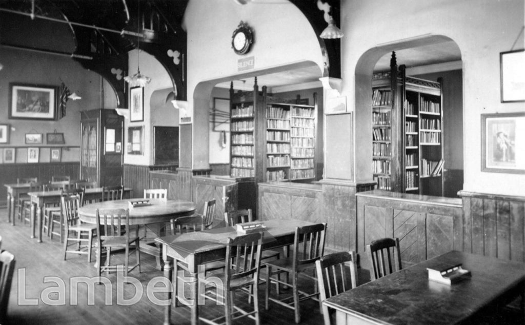 STOCKWELL ORPHANAGE: LIBRARY