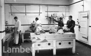 STOCKWELL ORPHANAGE: BUTCHER'S SHOP