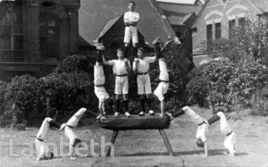 STOCKWELL ORPHANAGE: BOYS' GYMNASTIC DISPLAY