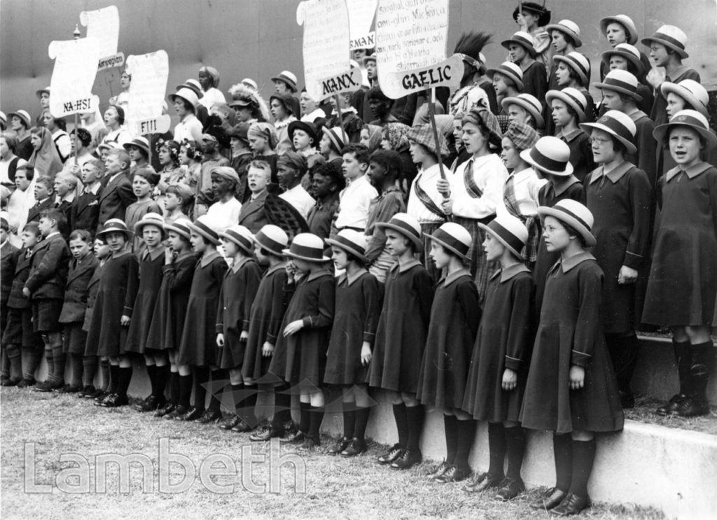 STOCKWELL ORPHANAGE: PAGEANT, FOUNDER’S DAY CELEBRATIONS