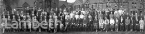 STOCKWELL ORPHANAGE: STAFF GROUP PHOTOGRAPH