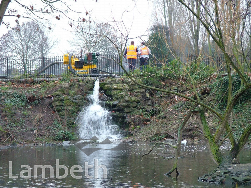 BROCKWELL PARK: RENOVATION OF THE TOP POND