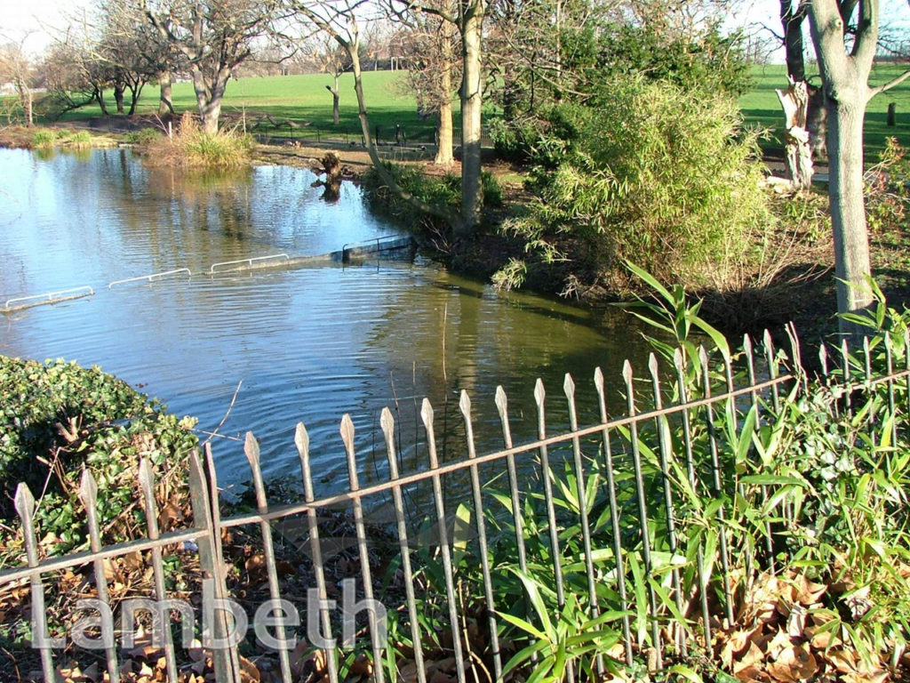 BROCKWELL PARK: RENOVATION OF THE TOP POND