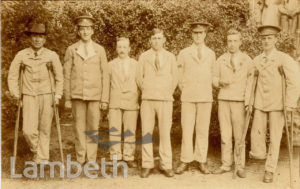BATTERSEA AUXILIARY MILITARY HOSPITAL, CEDARS ROAD, CLAPHAM