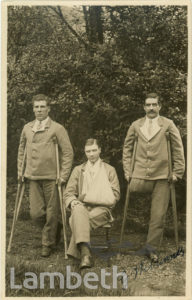 BATTERSEA AUXILIARY MILITARY HOSPITAL, CEDARS ROAD, CLAPHAM