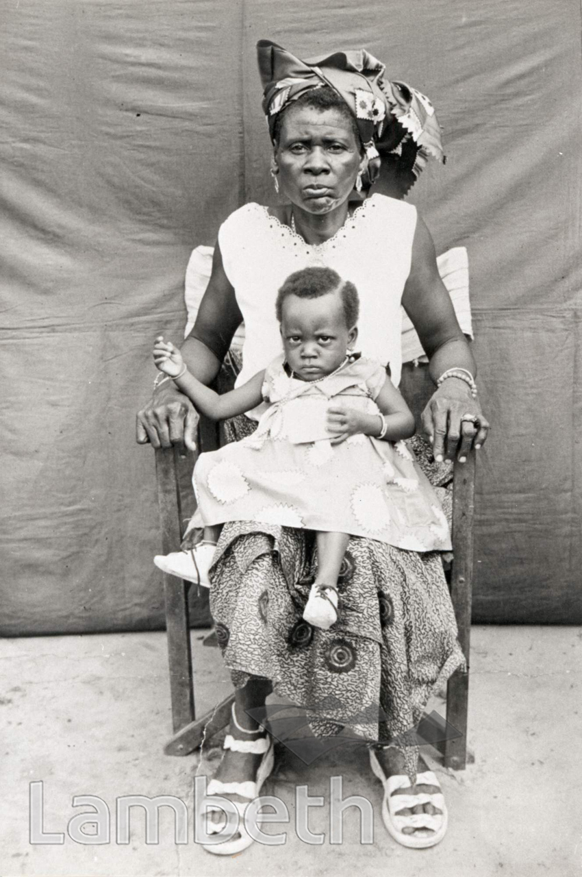 PORTRAITURE: NIGERIAN WOMAN AND CHILD