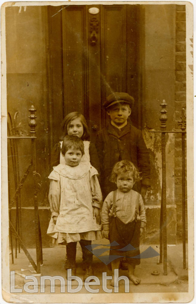 CHILDREN IN AUCKLAND STREET, VAUXHALL