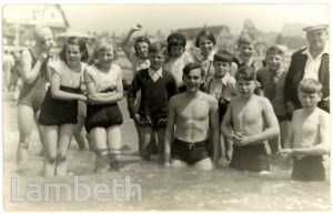 SUNDAY OUTING, CHILDREN FROM THE LAMBETH MISSION