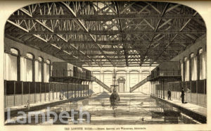 LAMBETH BATHS & WASHHOUSES, WESTMINSTER BRIDGE ROAD