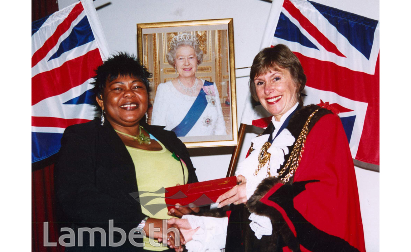 CITIZENSHIP AWARD CEREMONY, LAMBETH TOWN HALL, 