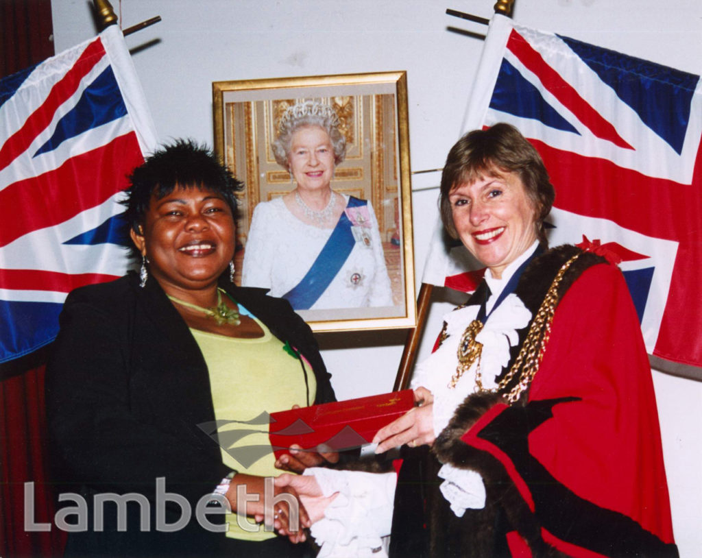 CITIZENSHIP AWARD CEREMONY, LAMBETH TOWN HALL, BRIXTON