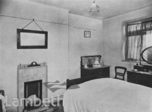 BEDROOM INTERIOR, ETHELM STREET ESTATE, WATERLOO