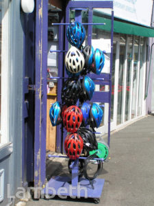 CYCLE HELMETS, GABRIEL'S WHARF, WATERLOO