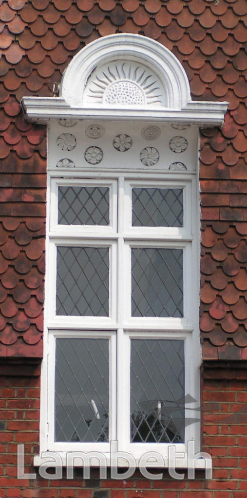 WINDOW DETAIL, 78 CLAPHAM COMMON SOUTH SIDE