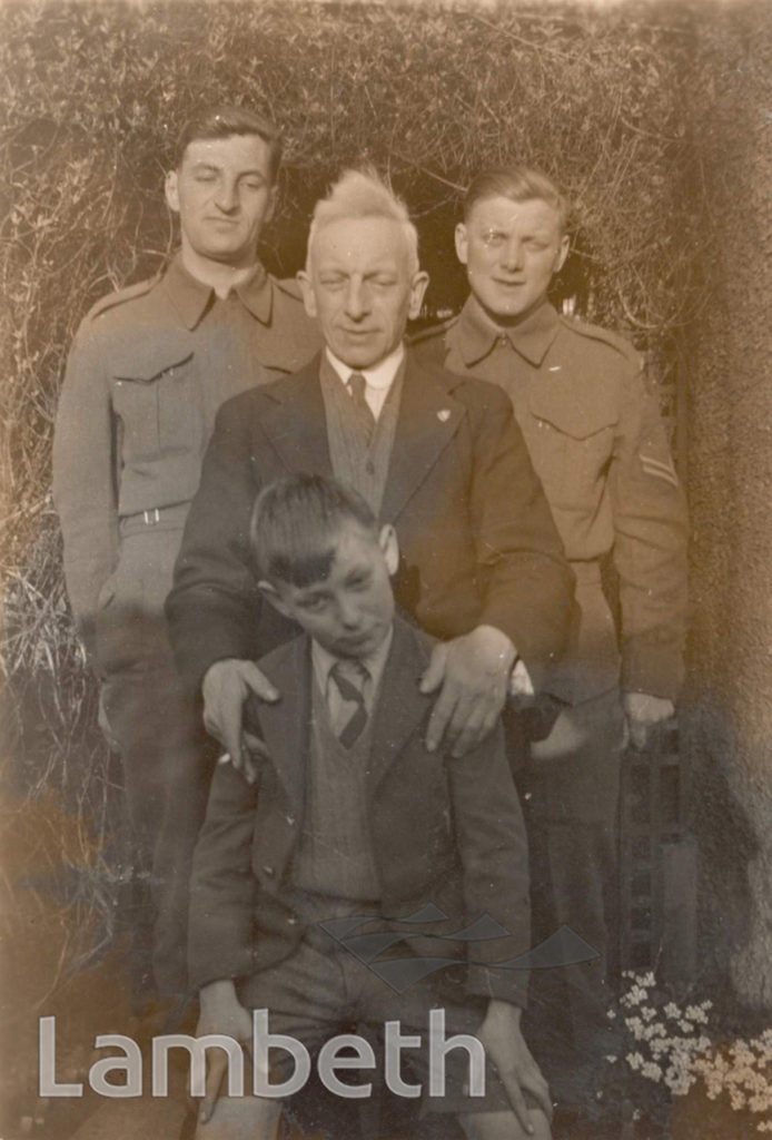 MR BULLBROOK AND CANADIAN SOLDIERS, NORWOOD: WORLD WAR II