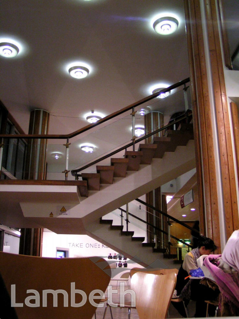 INTERNAL STAIRS, ROYAL FESTIVAL HALL, SOUTH BANK